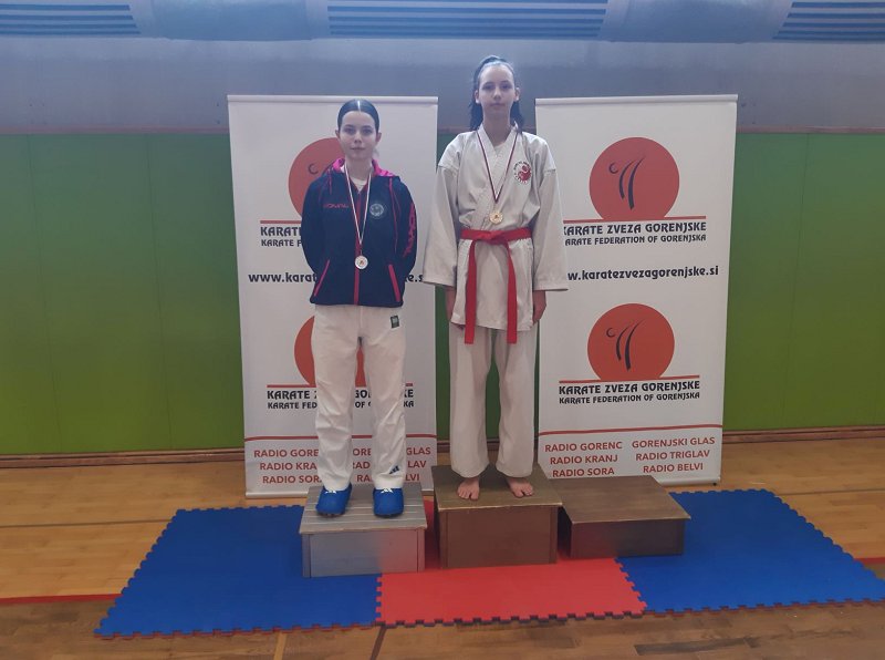 Veronika Zorzut Malinović kadetinje U16 open 1. mesto